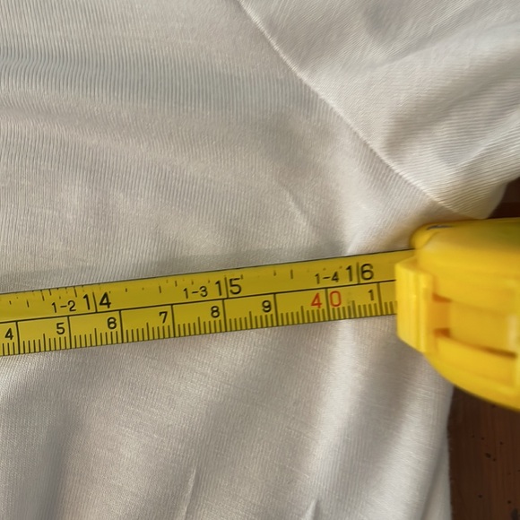 Terez white twist style long sleeve top size XS - Picture 6 of 6